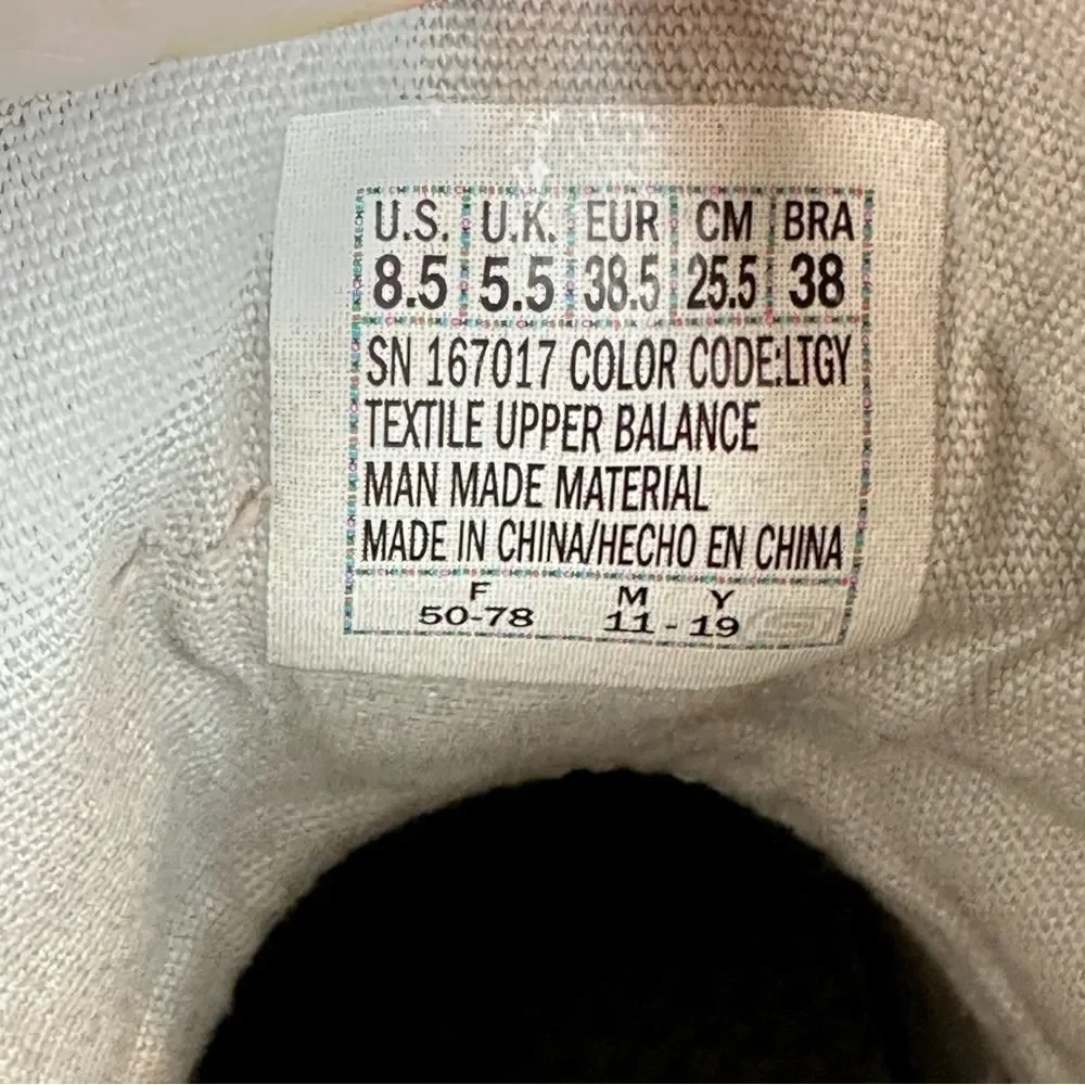 Skechers Gray canvas and Memory Foam Shoes